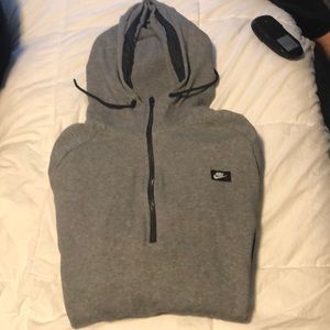 Gray Nike  1/4 Zip-up